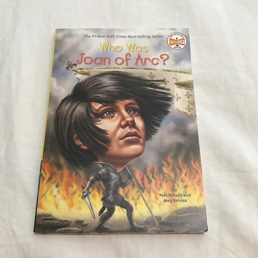 📚3/$35 Who HQ: Who Was Joan of Arc? by Pam Pollack and Meg Belviso Paperback